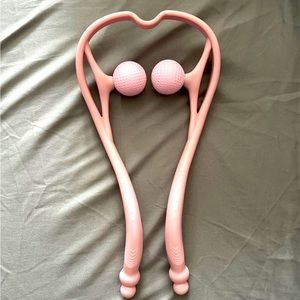 Massager, neck,Shoulder Relaxer Handheld Self Muscle Massage - Swan Shape, Light